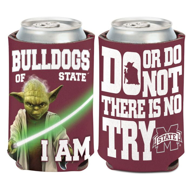 Enfriador de latas Mississippi State Bulldogs / Star Wars YODA de 12 oz.