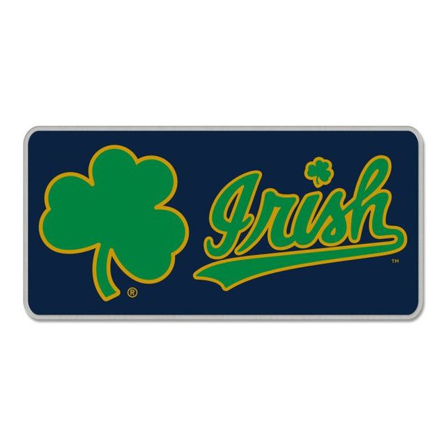 Notre Dame Fighting Irish SHAMROCK IRISH Collector Pin Jewelry Card
