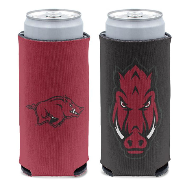 Arkansas Razorbacks 12 oz Slim Can Cooler