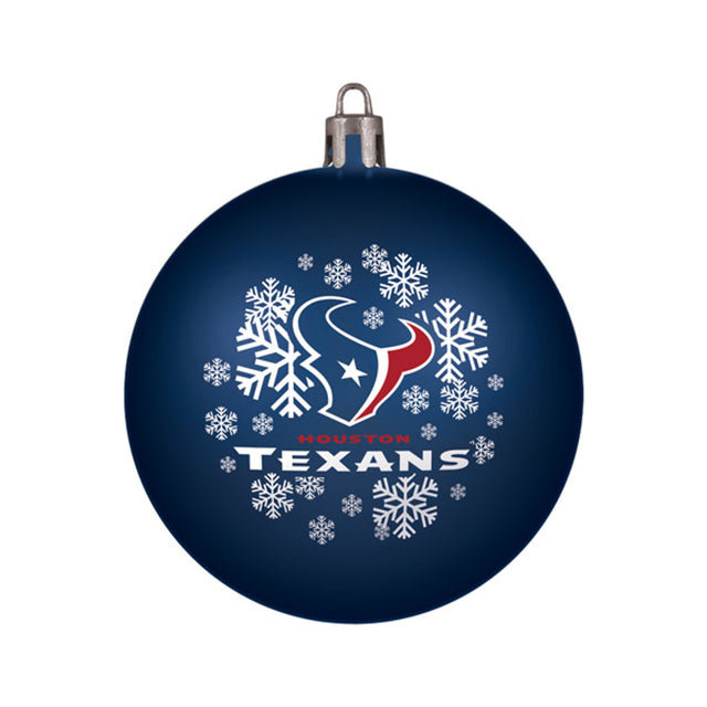 Houston Texans Ornament Shatterproof Ball