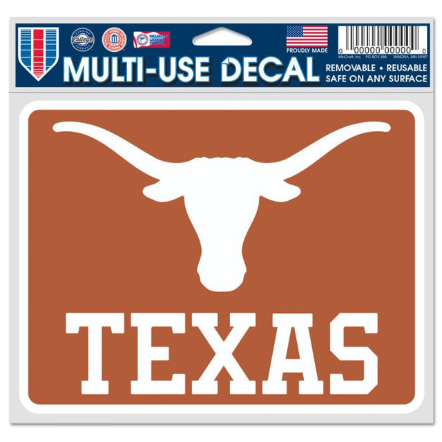 Calcomanías para fanáticos de Texas Longhorns de 5" x 6"