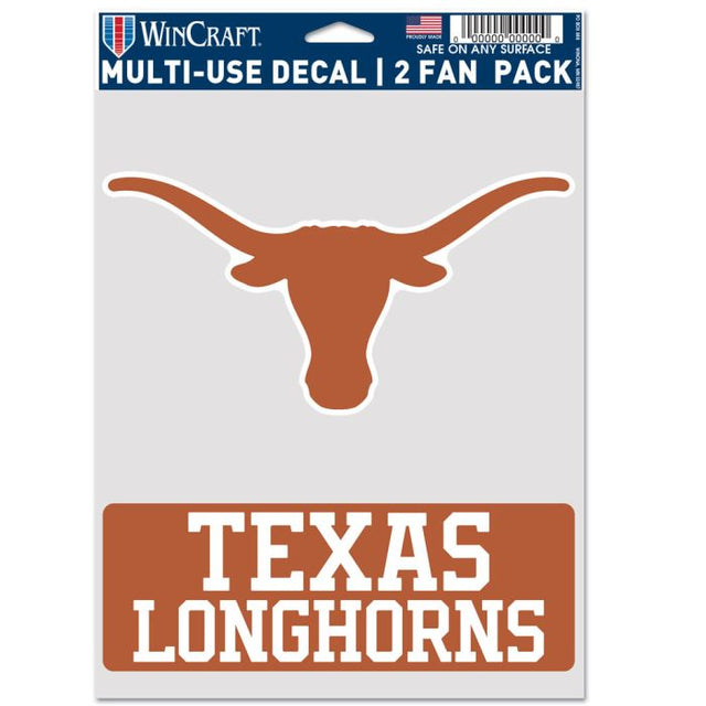 Paquete de 2 ventiladores multiusos de Texas Longhorns