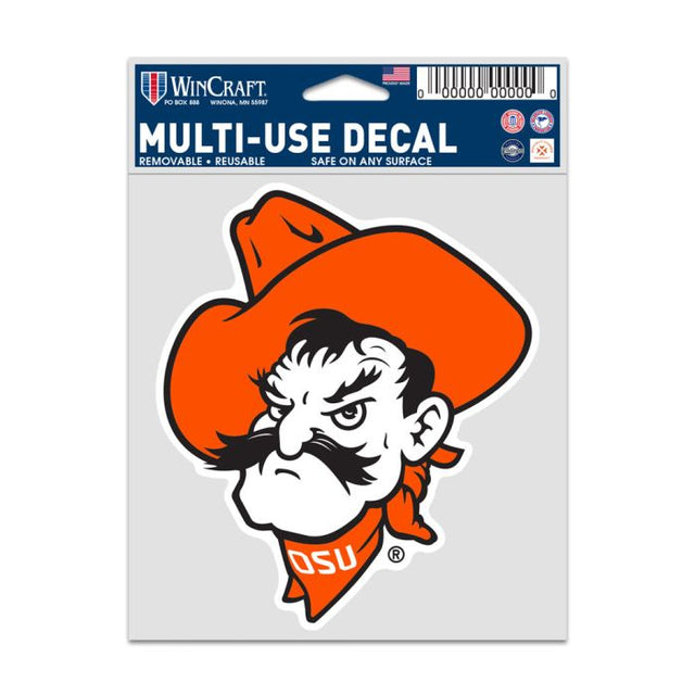 Oklahoma State Cowboys SECONDARY LOGO Fan Decals 3.75" x 5"