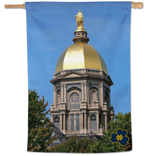Notre Dame Fighting Irish GOLDEN DOME Vertical Flag 28" x 40"