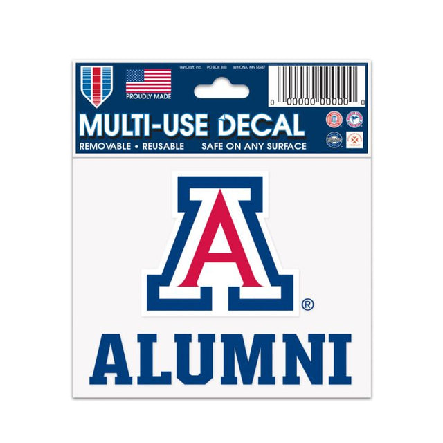Arizona Wildcats ALUMNI Multi-Use Decal 3" x 4"