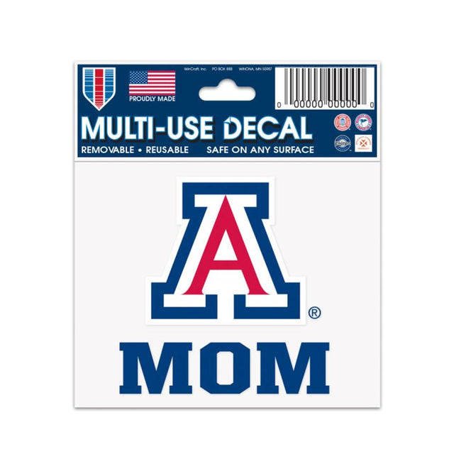 Arizona Wildcats MOM Multi-Use Decal 3" x 4"