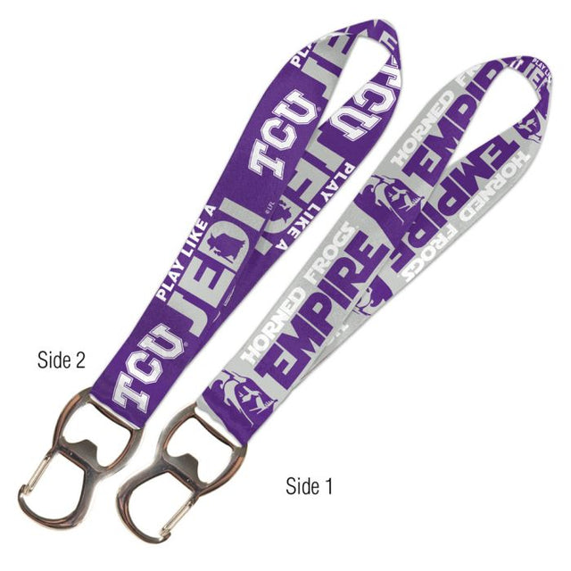 TCU Horned Frogs / Star Wars YODA & DARTH VADER Keystrap Bottle Opener