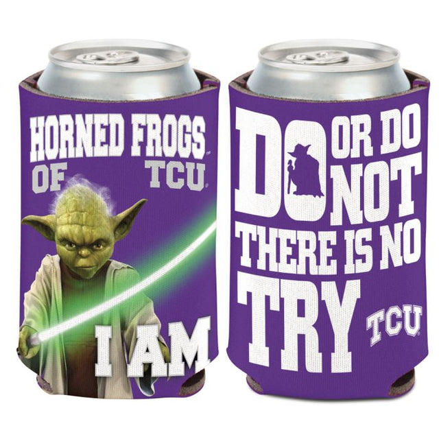 TCU Horned Frogs / Star Wars YODA Can Cooler 12 oz.