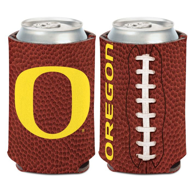 Enfriador de lata de fútbol de Oregon Ducks, 12 oz.