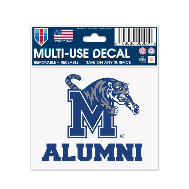 Memphis Tigers ALUMNI Multi-Use Decal 3" x 4"
