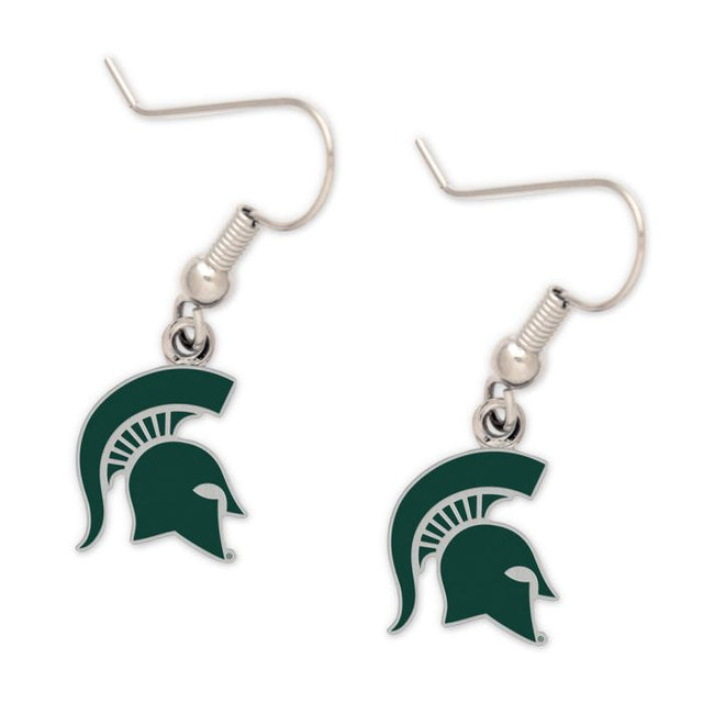 Pendientes con la palabra SPARTAN HEAD de los Spartans de Michigan State