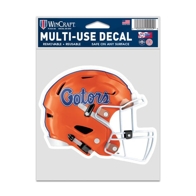 Calcomanías para fanáticos de los Florida Gators HELMET de 3,75" x 5"
