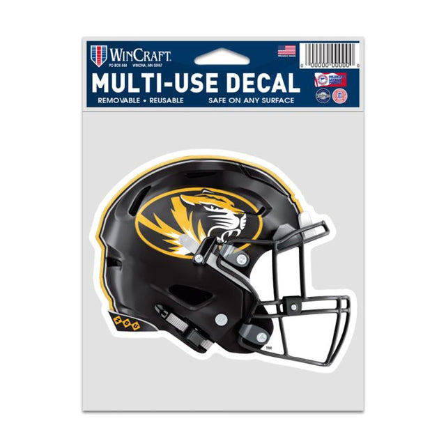Calcomanías para fanáticos del casco de los Missouri Tigers de 3,75" x 5"
