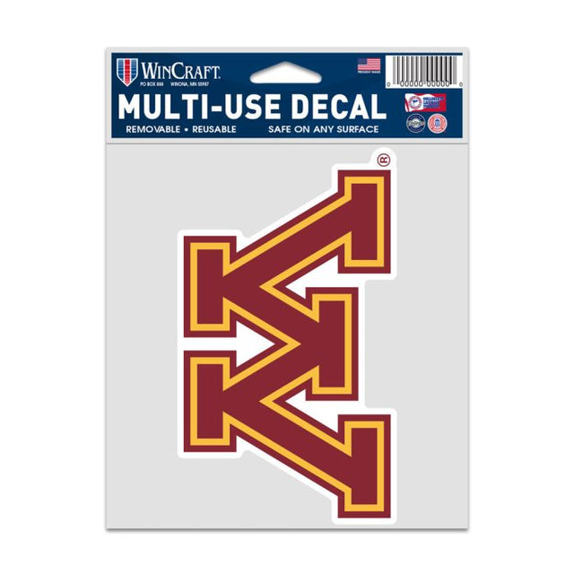 Minnesota Golden Gophers Fan Decals 3.75" x 5"