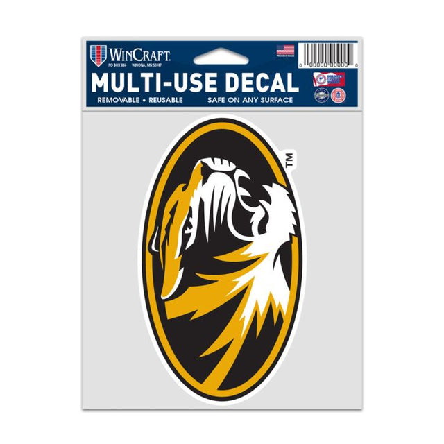 Calcomanías para fanáticos de los Missouri Tigers de 3,75" x 5"