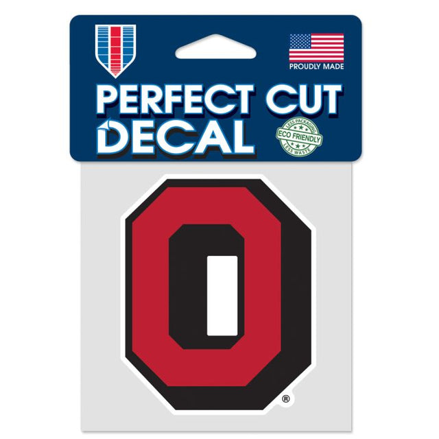 Ohio State Buckeyes RETRO Perfect Cut Color Decal 4" x 4"