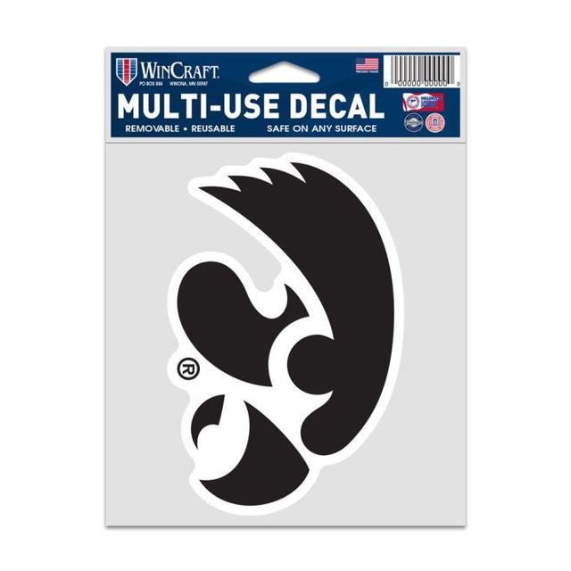 Iowa Hawkeyes LOGO Fan Decals 3.75" x 5"