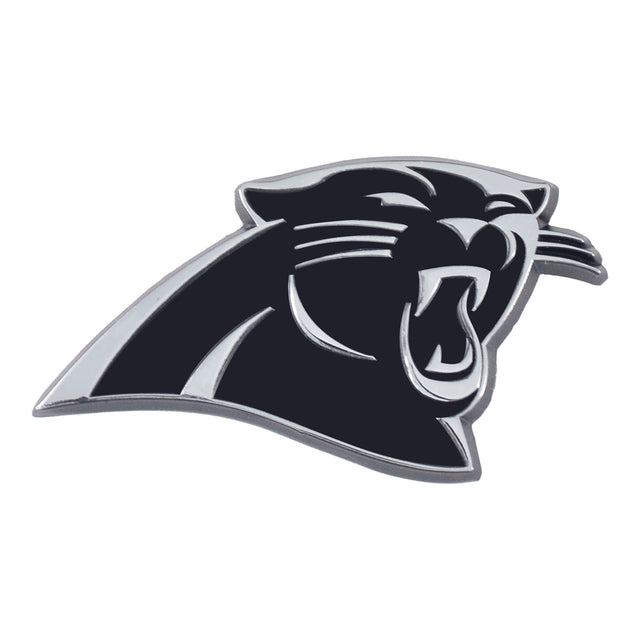 Emblema para automóvil de los Carolina Panthers, metal cromado de primera calidad