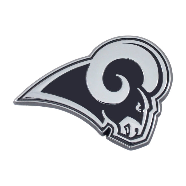 Emblema de metal cromado premium para automóvil de Los Angeles Rams