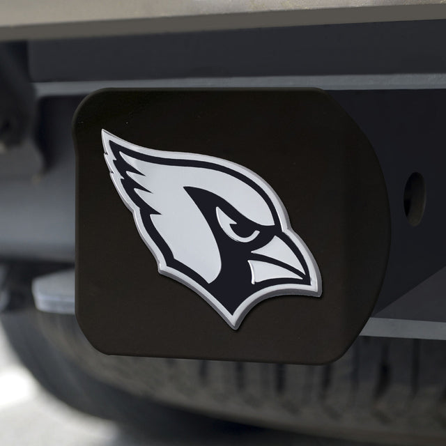 Arizona Cardinals Hitch Cover Chrome Emblem on Black