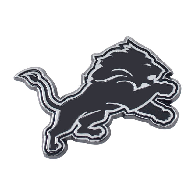 Emblema de metal cromado premium para automóvil de los Detroit Lions
