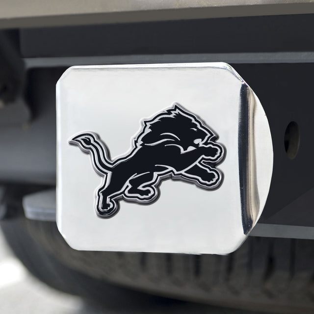 Emblema cromado de la cubierta del enganche de los Detroit Lions