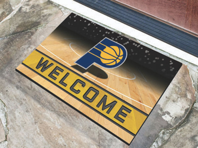 Felpudo de goma granulada de 18 x 30 cm de los Indiana Pacers