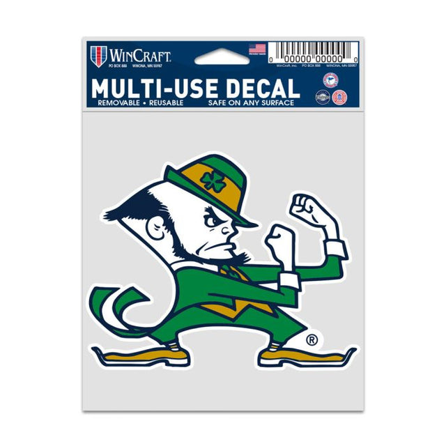 Notre Dame Fighting Irish LOGO Fan Decals 3.75" x 5"
