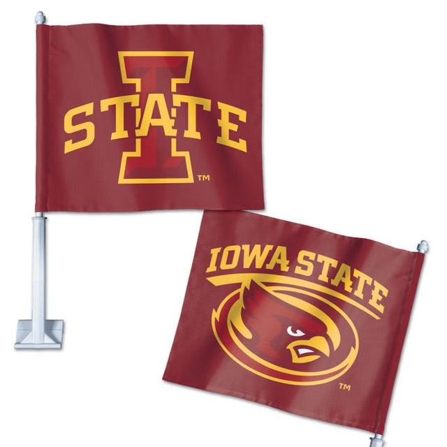 Iowa State Cyclones Car Flag 11.75" x 14"
