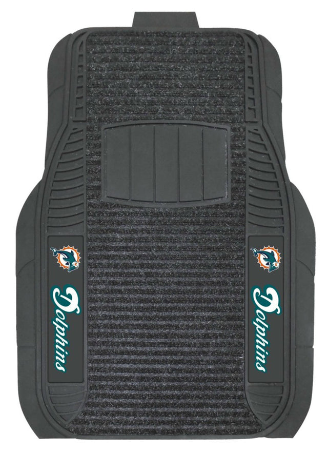 Miami Dolphins Car Mats Deluxe Set