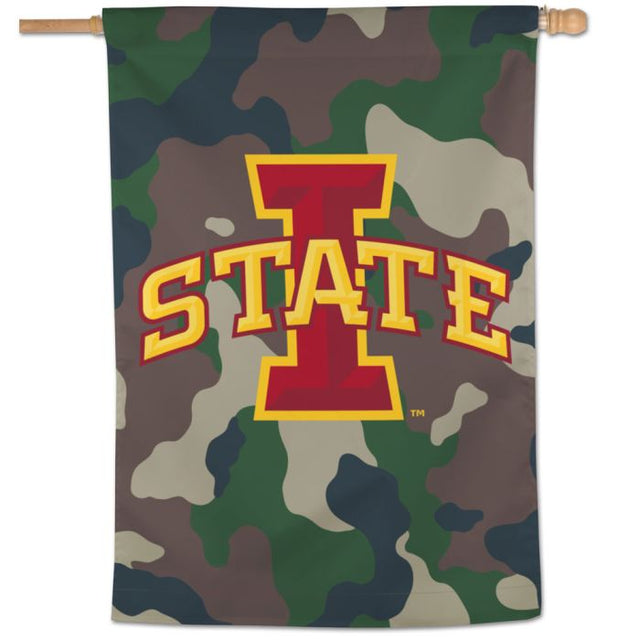 Iowa State Cyclones CAMO Vertical Flag 28" x 40"