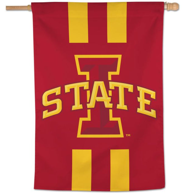 Iowa State Cyclones VERTICAL STRIPES Vertical Flag 28" x 40"