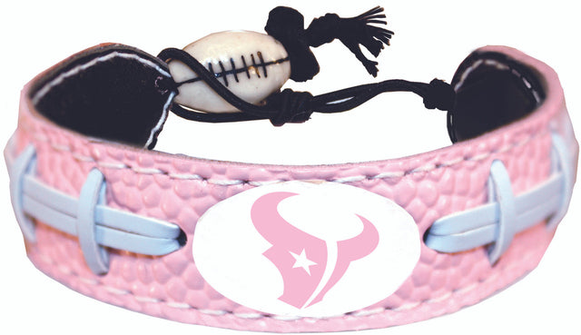 Pulsera de fútbol rosa de los Houston Texans CO