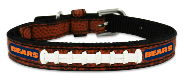 Chicago Bears Pet Collar Classic Leather Size Toy CO