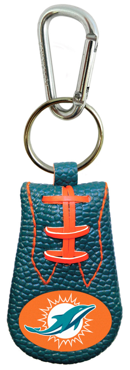 Miami Dolphins Keychain Team Color Football CO