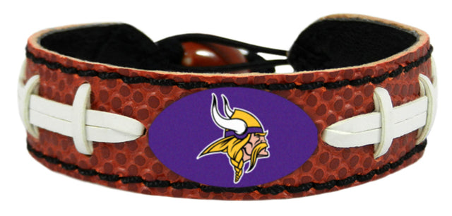 Pulsera clásica de fútbol de Minnesota Vikings CO