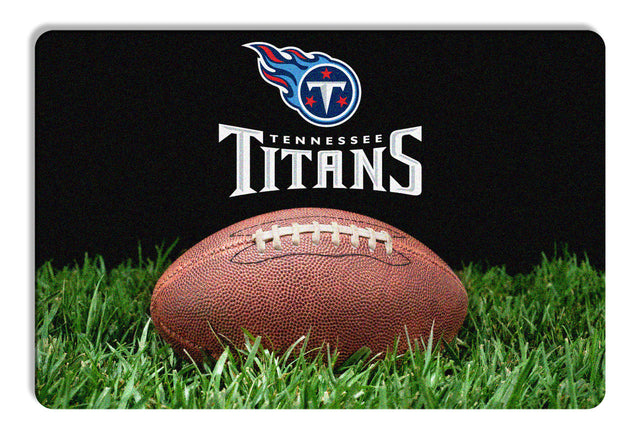 Tennessee Titans Classic Football Pet Bowl Mat - L
