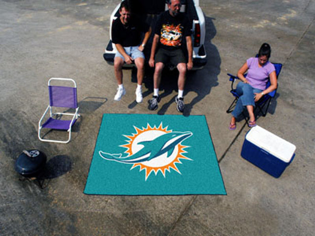 Miami Dolphins Area Mat Tailgater