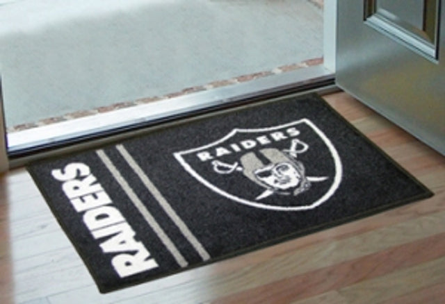 Alfombra de los Raiders de Las Vegas: diseño de logotipo y estilo inicial