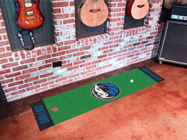 Alfombra de putting green de los Dallas Mavericks
