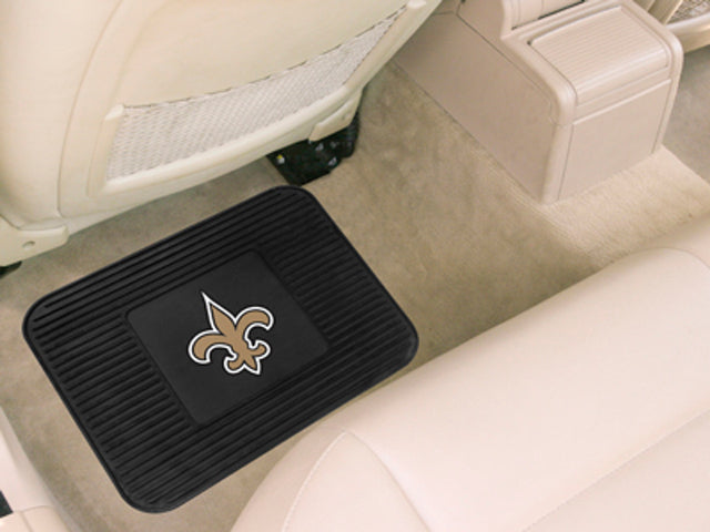 Alfombrilla de vinilo resistente para asiento trasero de los New Orleans Saints