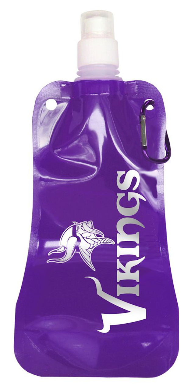 Botella de agua plegable de 16 oz de Minnesota Vikings