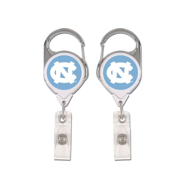 North Carolina Tar Heels Retrct 2S Prem Badge Holders