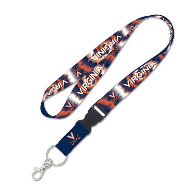 Cordón TIE DYE de Virginia Cavaliers con hebilla desmontable de 1"