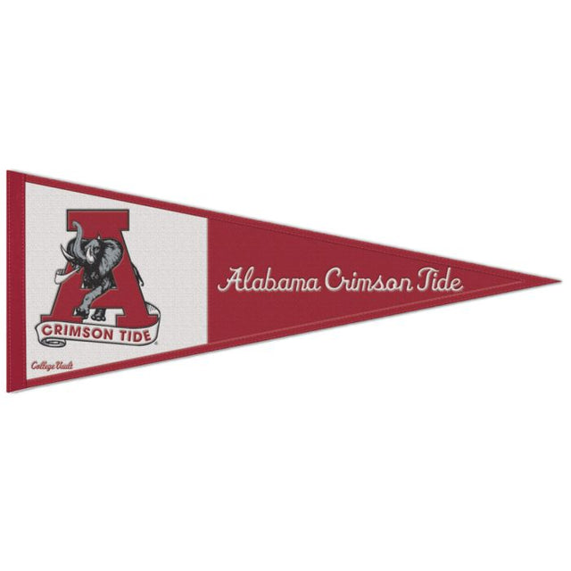 Banderín de lana VAULT de Alabama Crimson Tide/College Vault de 13" x 32"