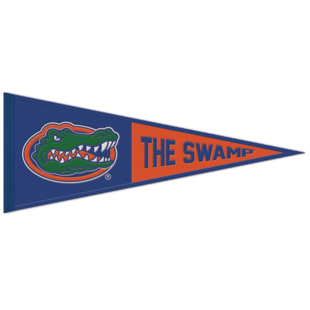Banderín de lana con lema de los Florida Gators, 13" x 32"