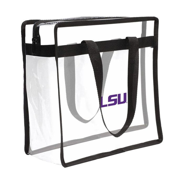 LSU Tigers CLEAR TOTE BAG Clear Tote Bag