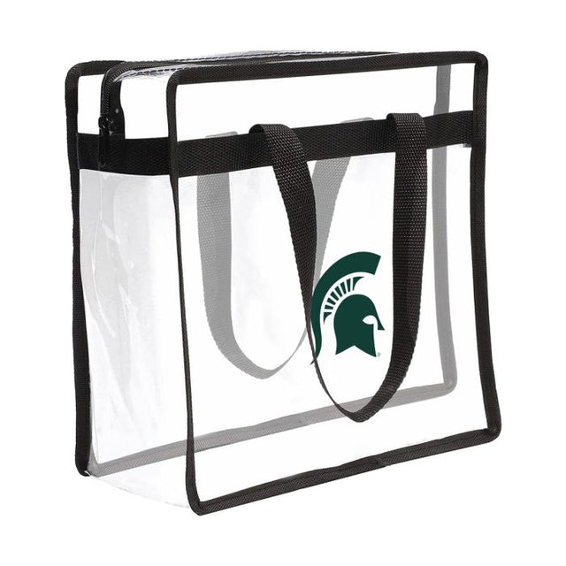 Michigan State Spartans CLEAR TOTE BAG Clear Tote Bag