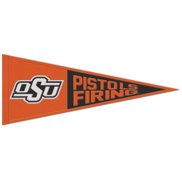 Oklahoma State Cowboys Slogan Wool Pennant 13" x 32"