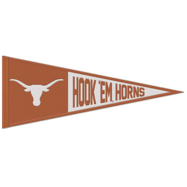 Texas Longhorns Slogan Wool Pennant 13" x 32"